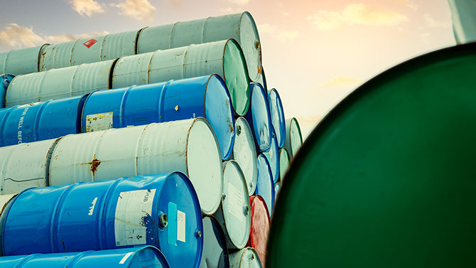 Oil and gas barrels